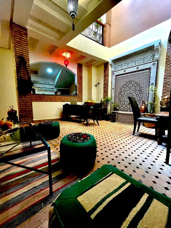 Riad Les Miroirs Marrakesch Exterior foto